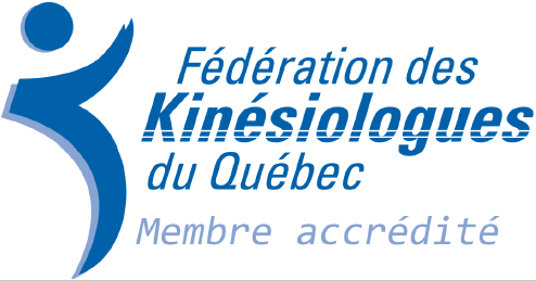 kine - Membre Accrédité de la Fédération des Kinésiologues du Québec